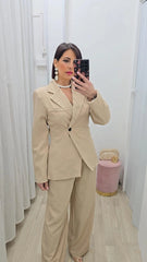 Tailleur Gessato Biscotto art.66793