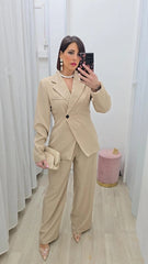 Tailleur Gessato Biscotto art.66793