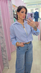 Camicia Pick Azzurra ART.66722