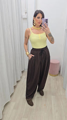 Pantalone Isa Marrone art