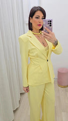 Tailleur Vanessa Giallo art.66718