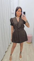 Abito Tutina Marrone ART.46439