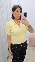 Cardigan Maria Giallo