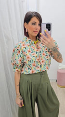 Camicia Isabel Verde art8961-2