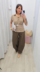 Camicia Lulu Fango