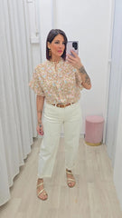 Jeans Crema art.203-3