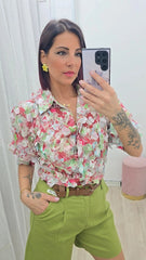 Camicia 3D Verde