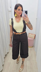 Salopette Pippy Marrone