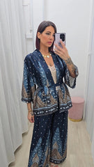Tailleur Kimono Blu art.26214