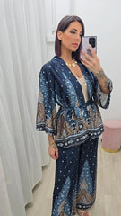 Tailleur Kimono Blu art.26214