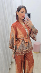 Tailleur Kimono Ruggine art.26214