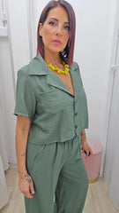 Coordinato Cleo Verde art.13506