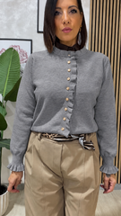 CARDIGAN SOPHIA GRIGIO