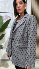 Blazer Fiocco Grigio
