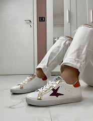 SNEAKERS STELLA ARANCIO