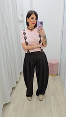 Pantalone Bisbiglio Marrone  art66737