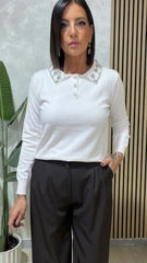 Maglia Polo Chic Bianco