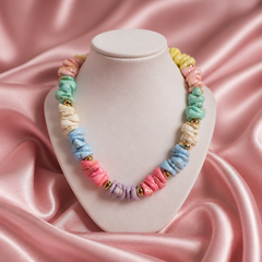 Collana multicolore