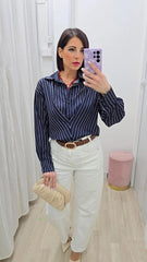 CAMICIA VIVIAN  BLU